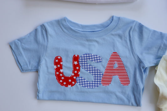 USA Light Blue Tshirt