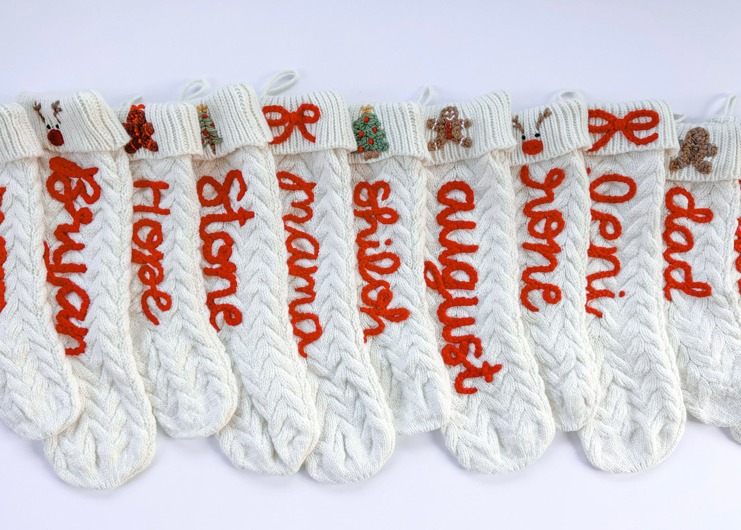 Custom Chunky Knit Stocking
