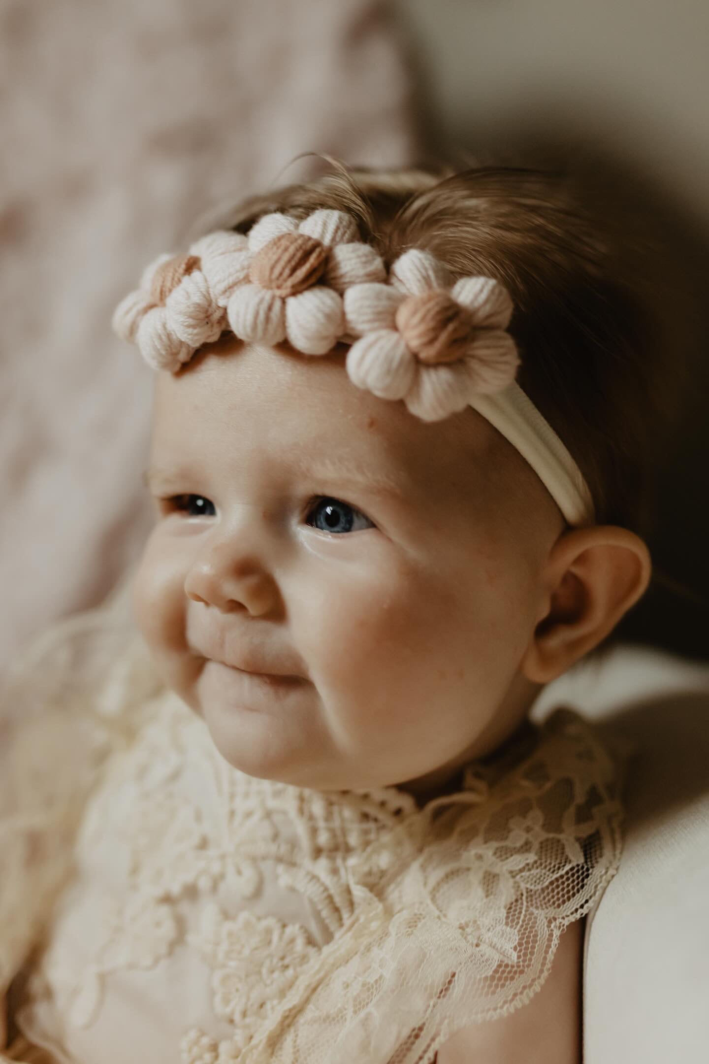 Crocheted Flower Headband