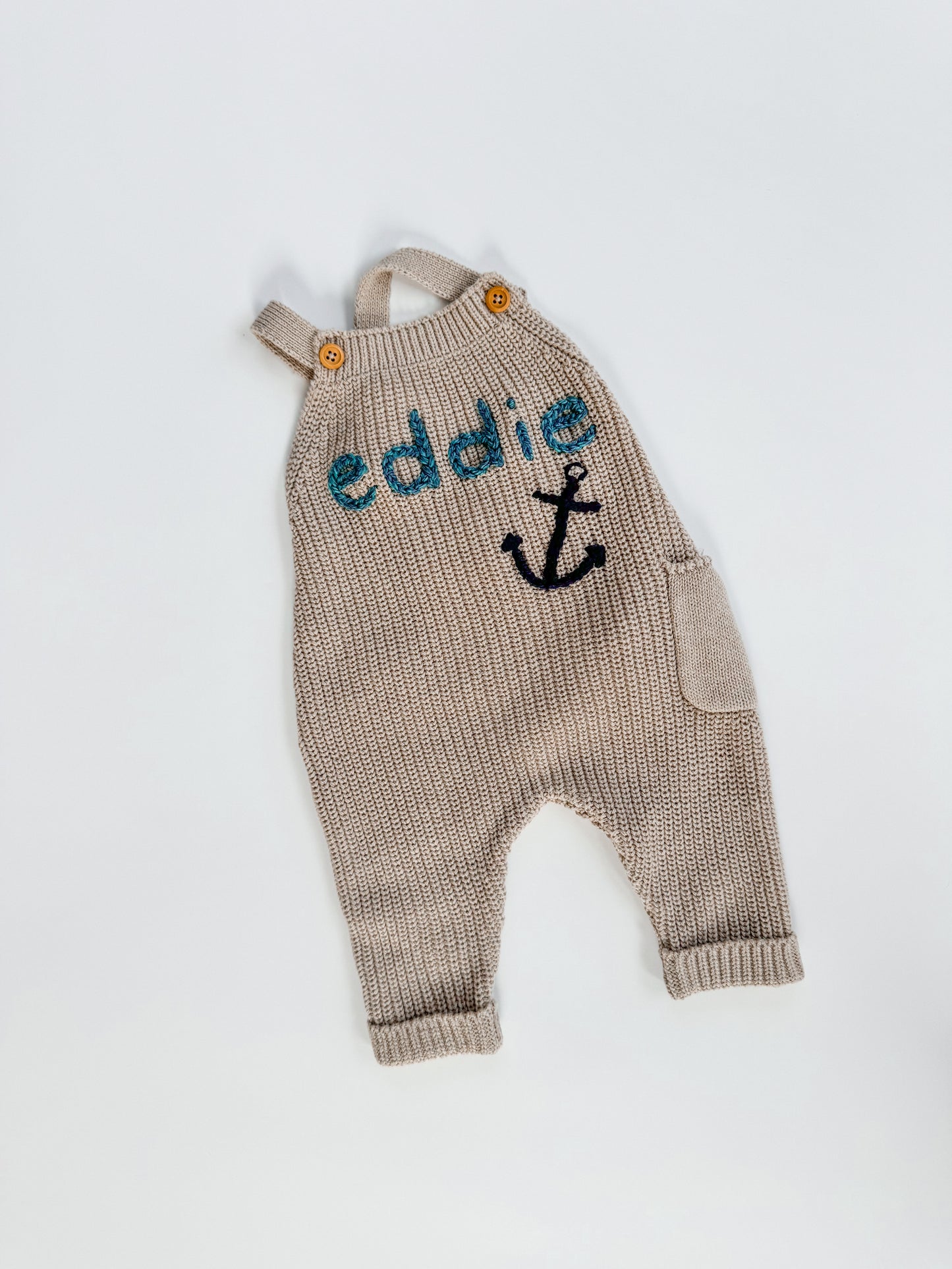 Custom Knit Overalls