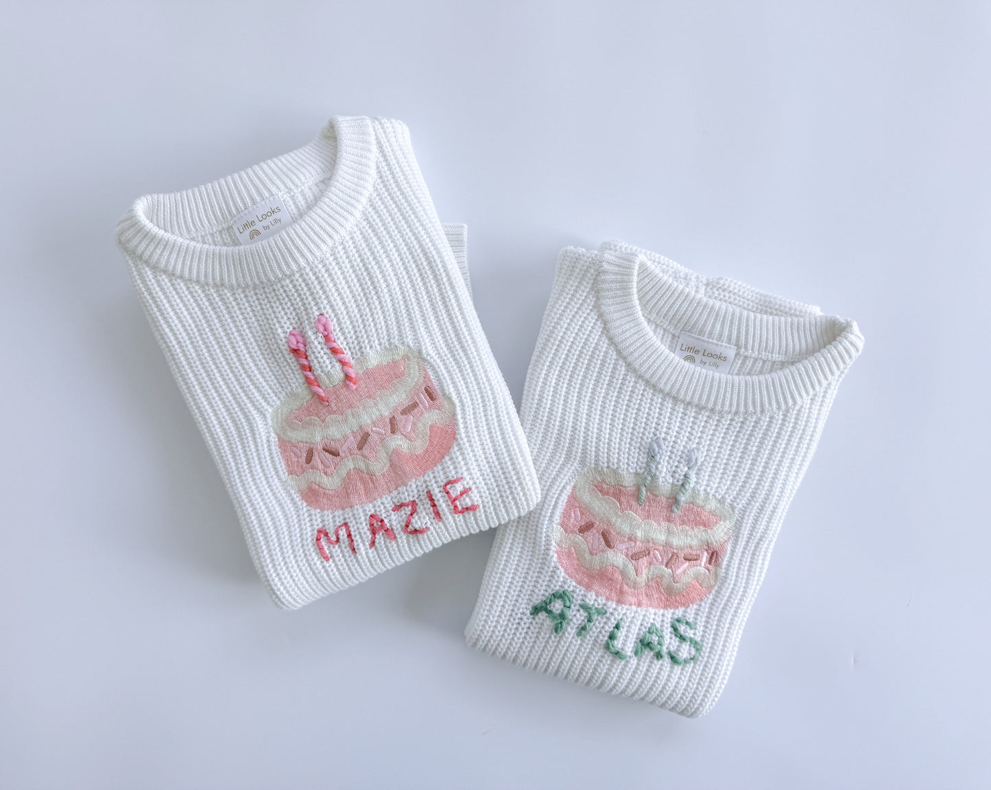 Pink Birthday Cake Sweater