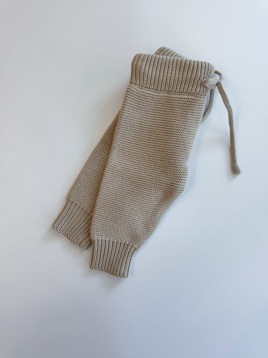 Knit Pants: Oat