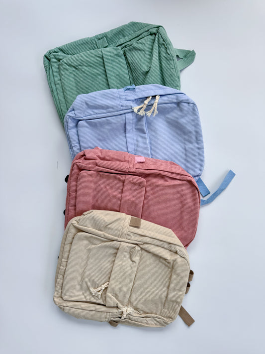 Custom Corduroy Back Pack