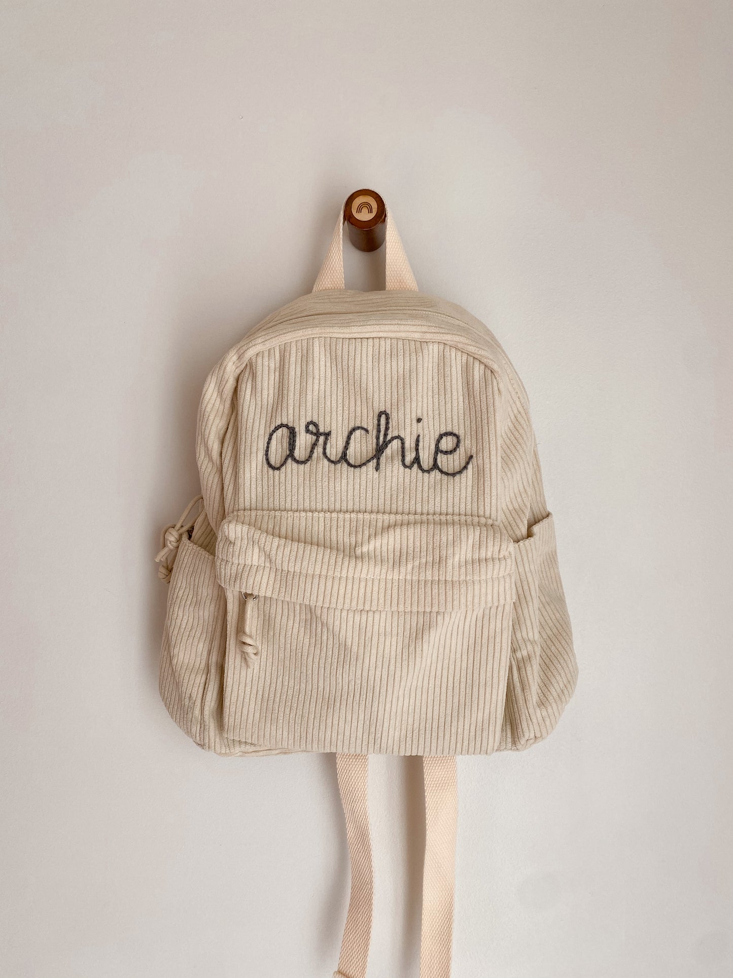 Custom Corduroy Back Pack