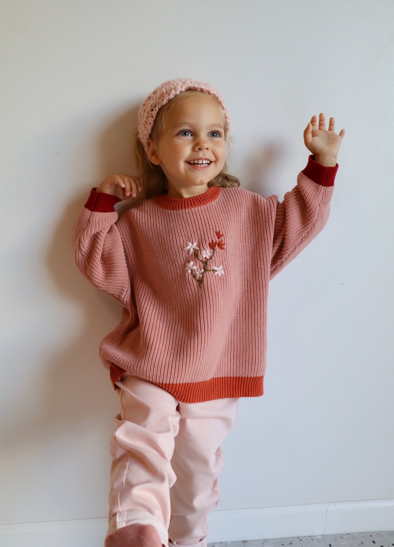 Strawberry Rhubarb Sweater