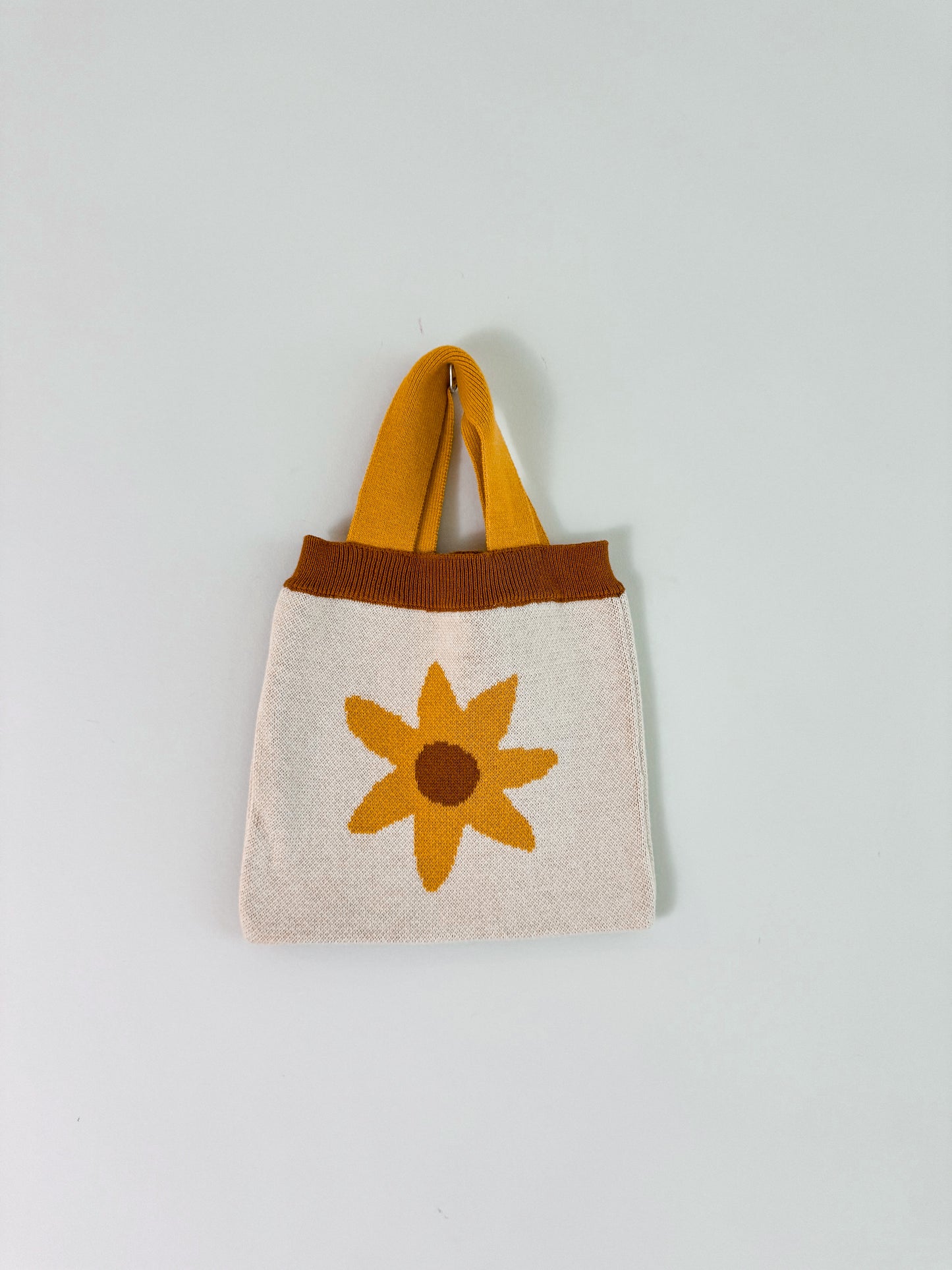 Sunflower Knit Purse