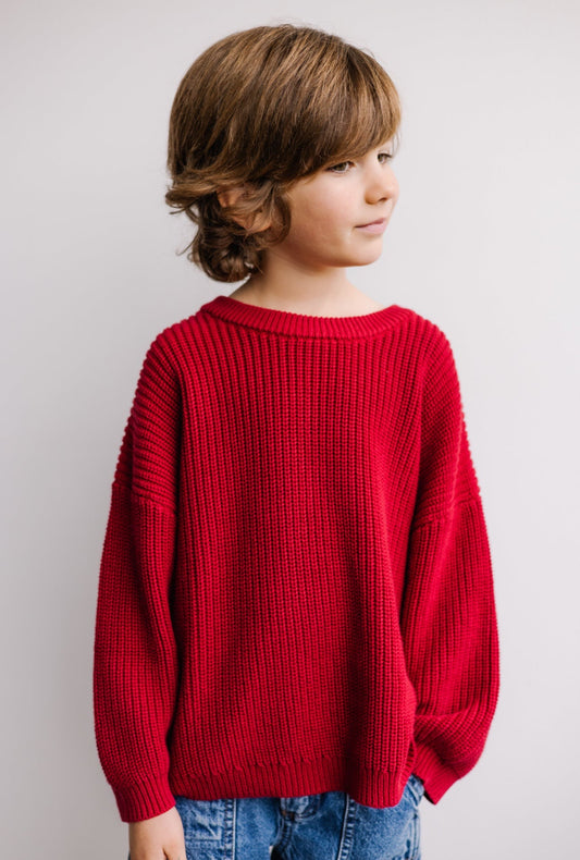 Ruby Red Sweater