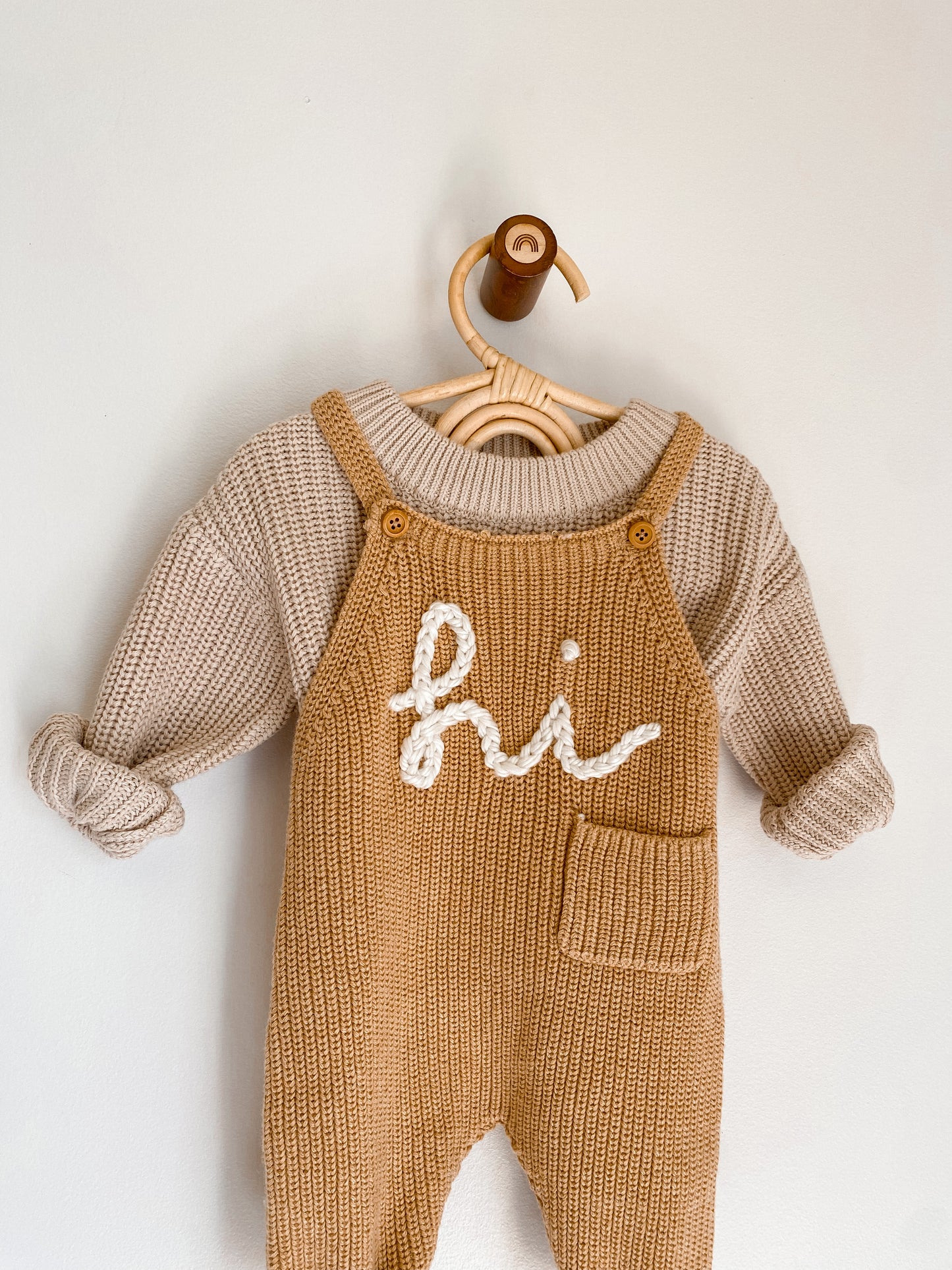 Custom Knit Overalls
