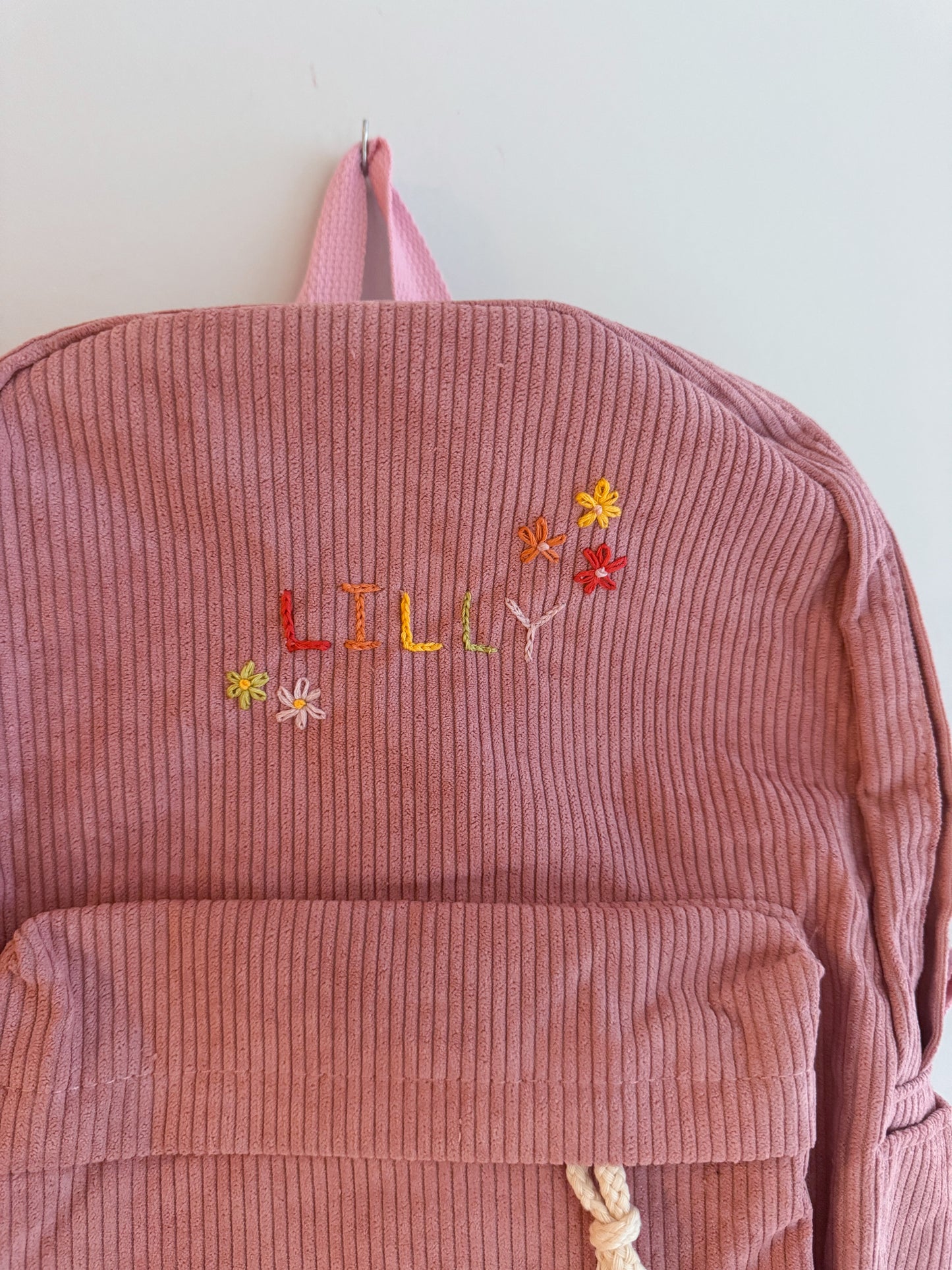 Custom Corduroy Back Pack