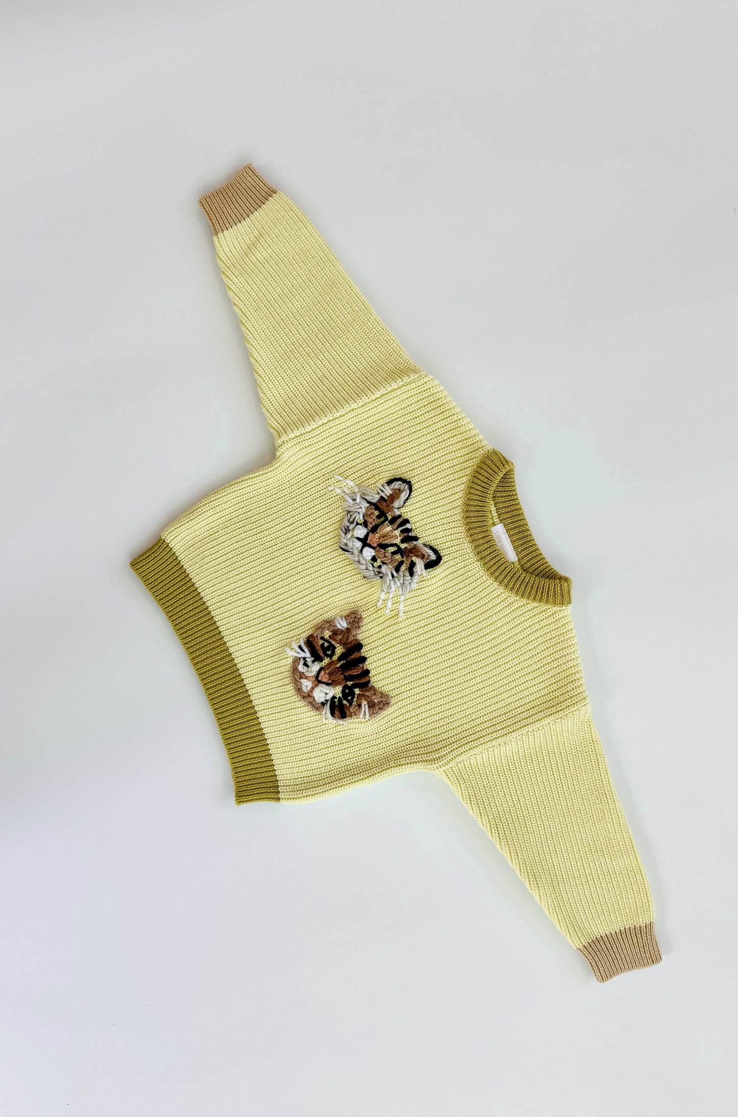 Custom Sweater: Key Lime