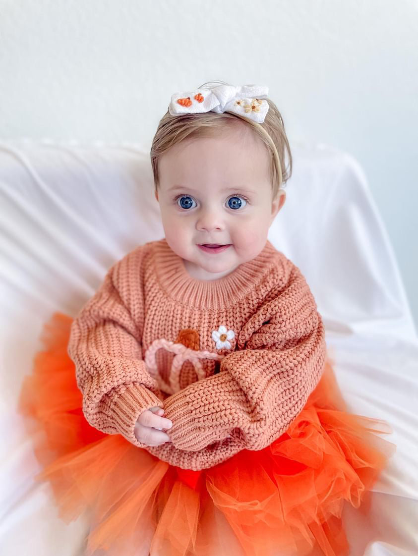 Custom Fall Bow Headband