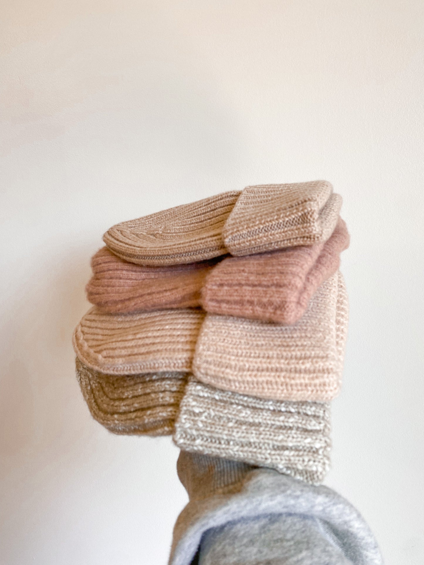 Custom Adult Beanie: Pale Pink
