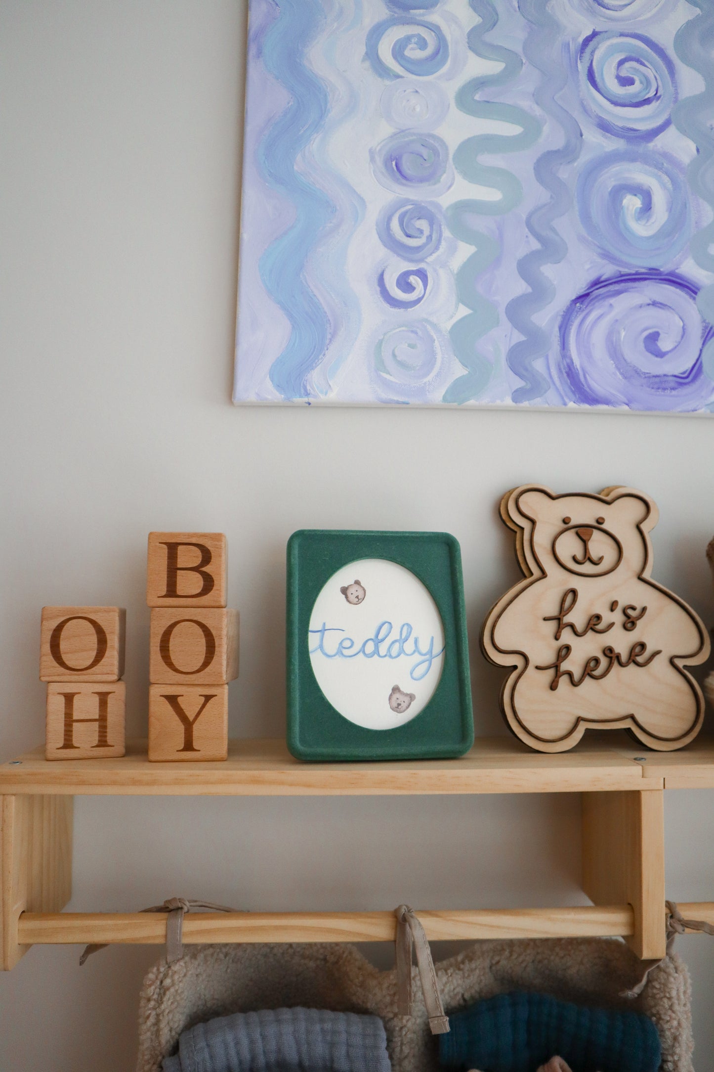 Hand Painted Name Card (frames not included)
