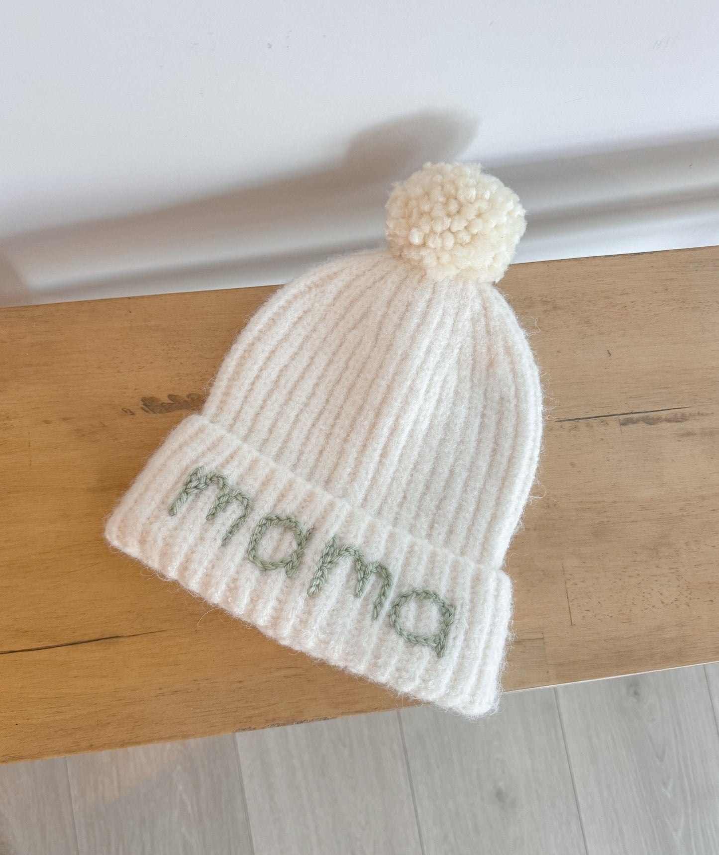 Custom Adult Beanie: Snow