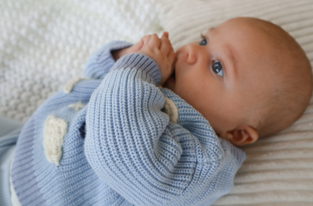Dreamy Blue Sweater