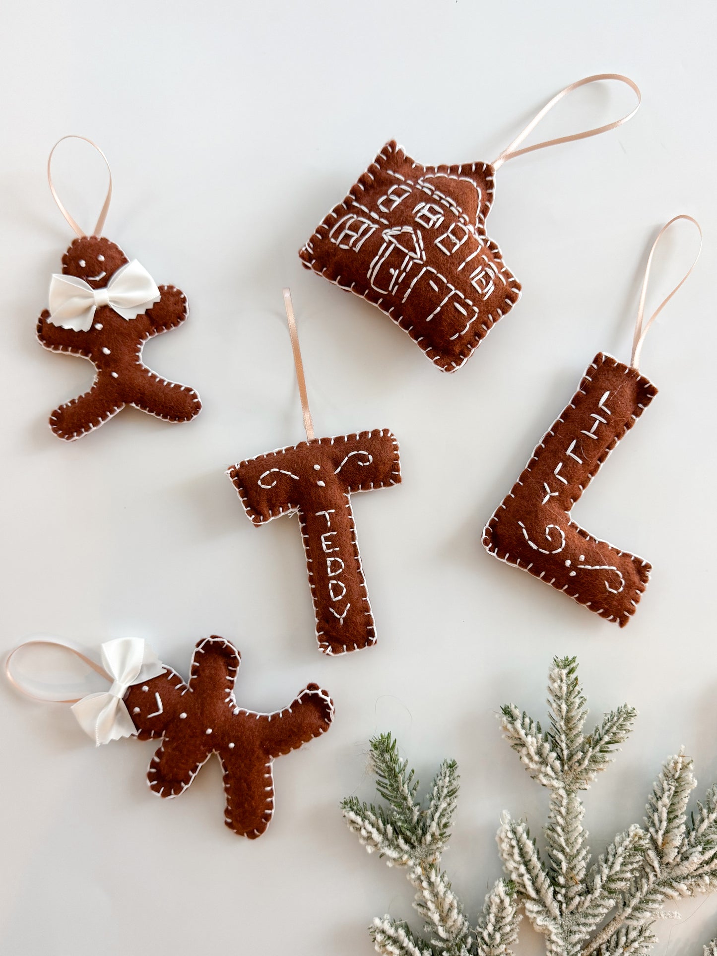 Custom Gingerbread House ornament