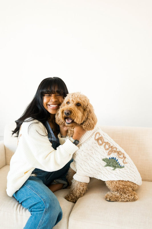 Custom embroidered Dog sweater