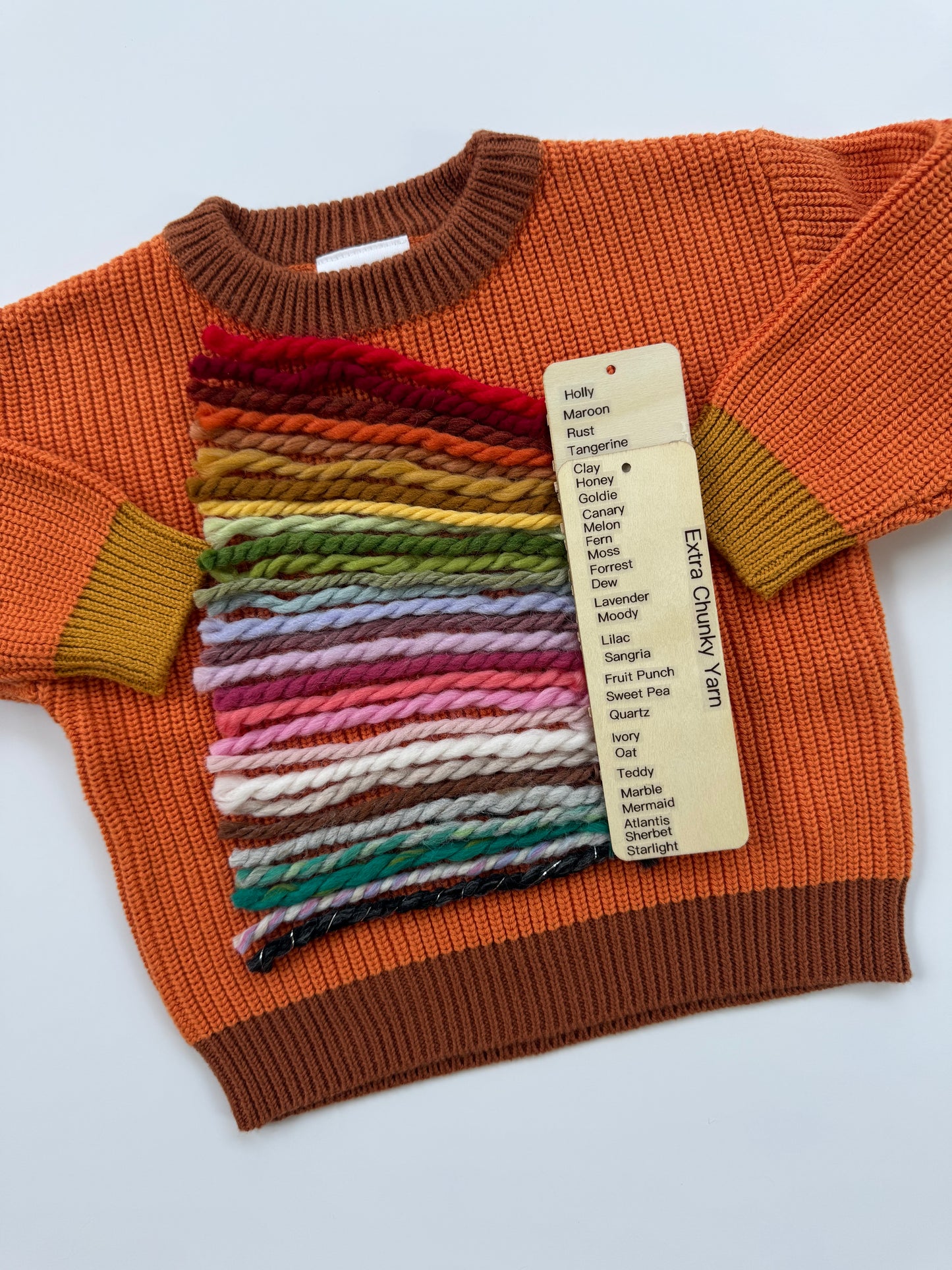 Custom Sweater: Pumpkin Pie