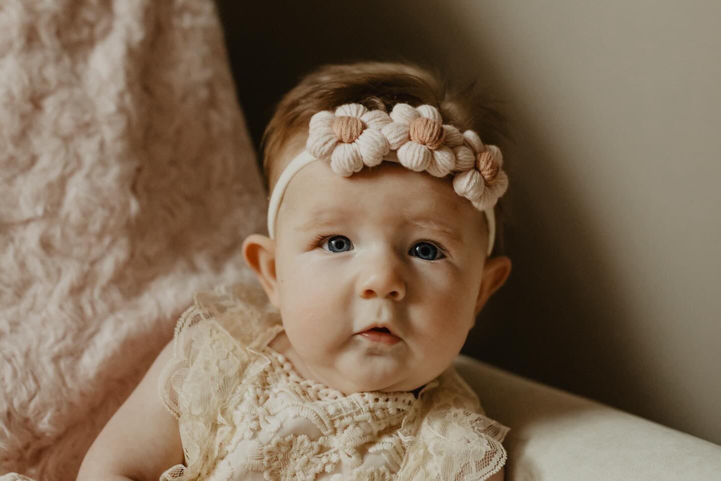 Crocheted Flower Headband