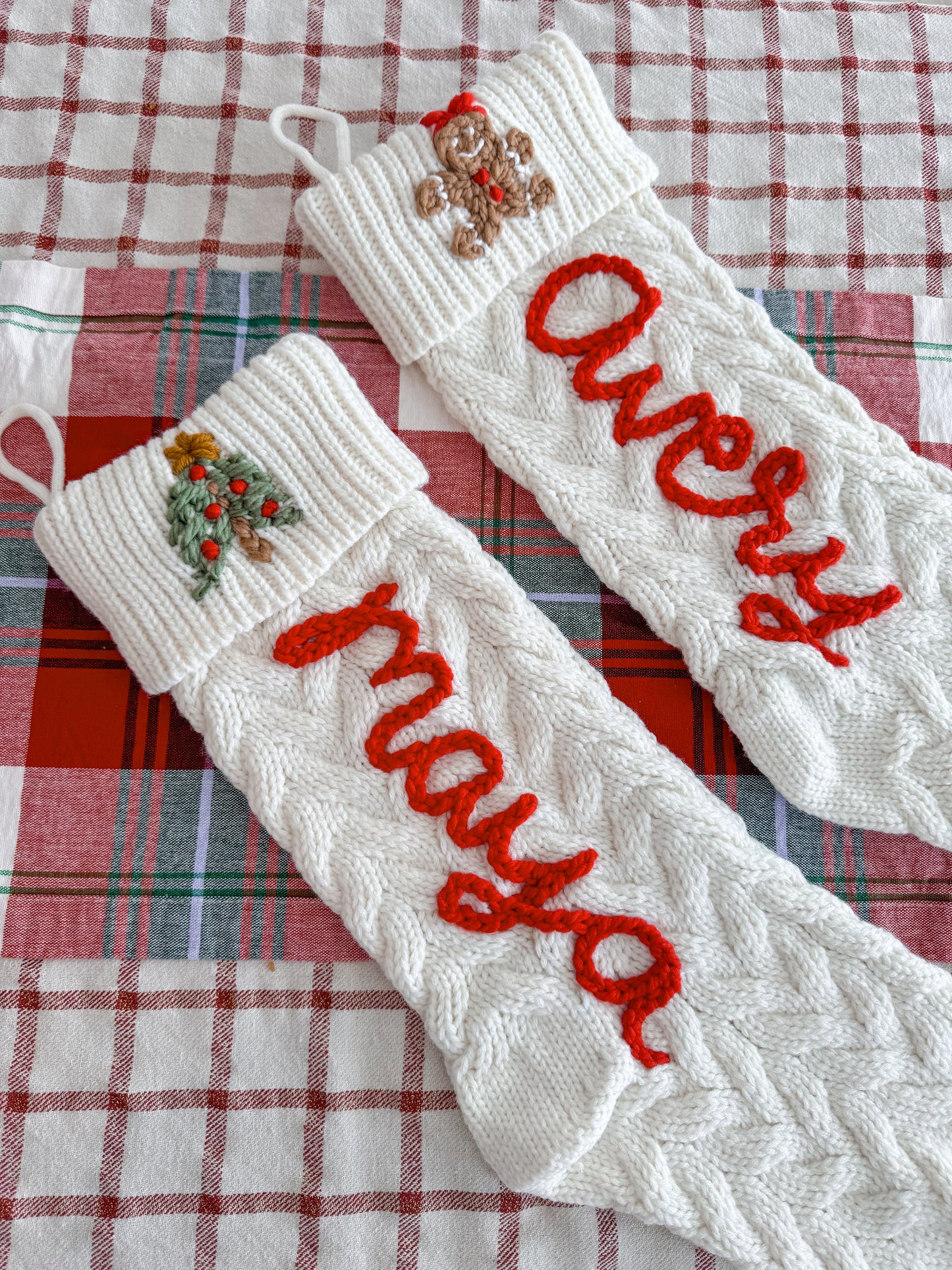 Custom Chunky Knit Stocking