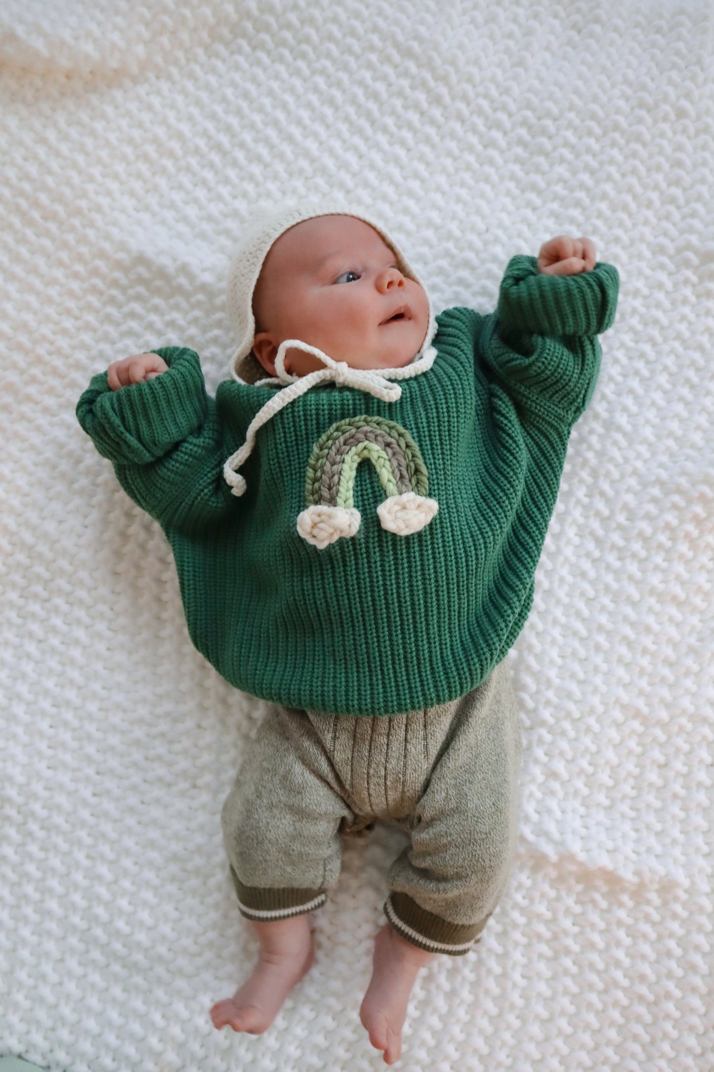 Rainbow Baby Sweater