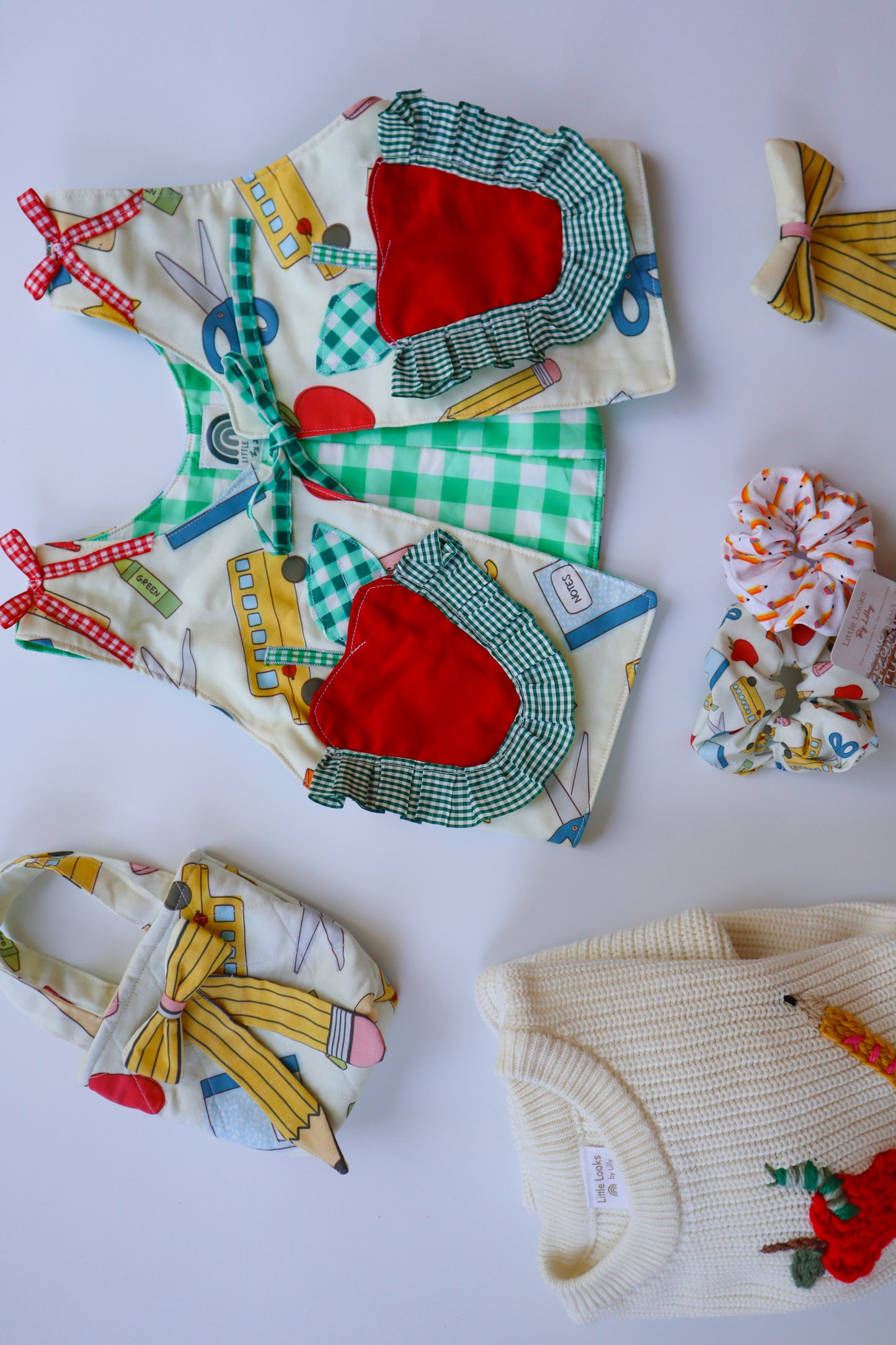 Pencil Bow Mini Tote bag