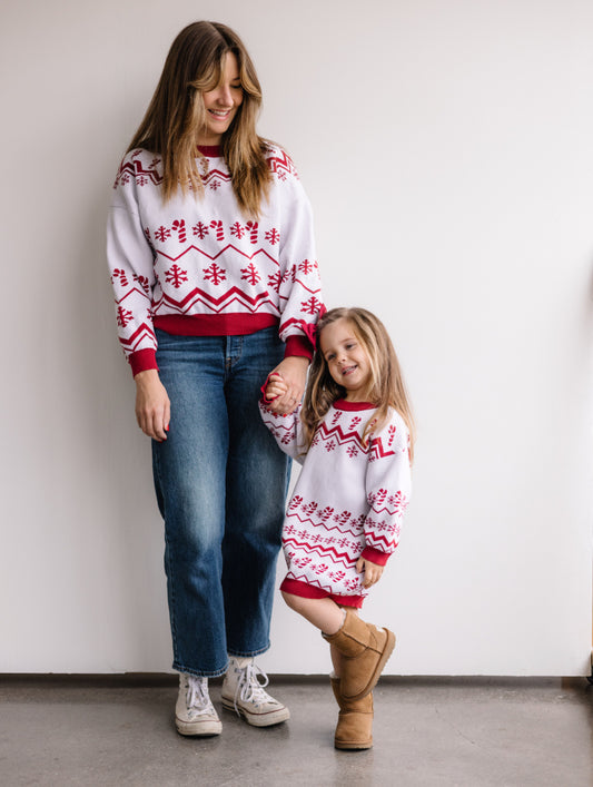 Red and white Candy Cane Dress