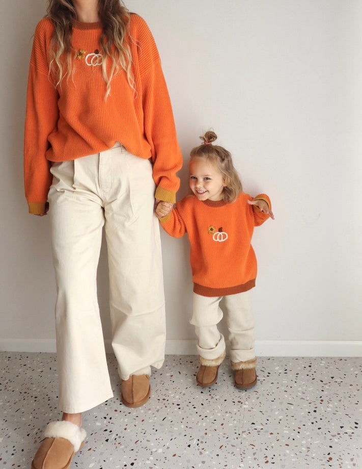 Custom Sweater: Pumpkin Pie