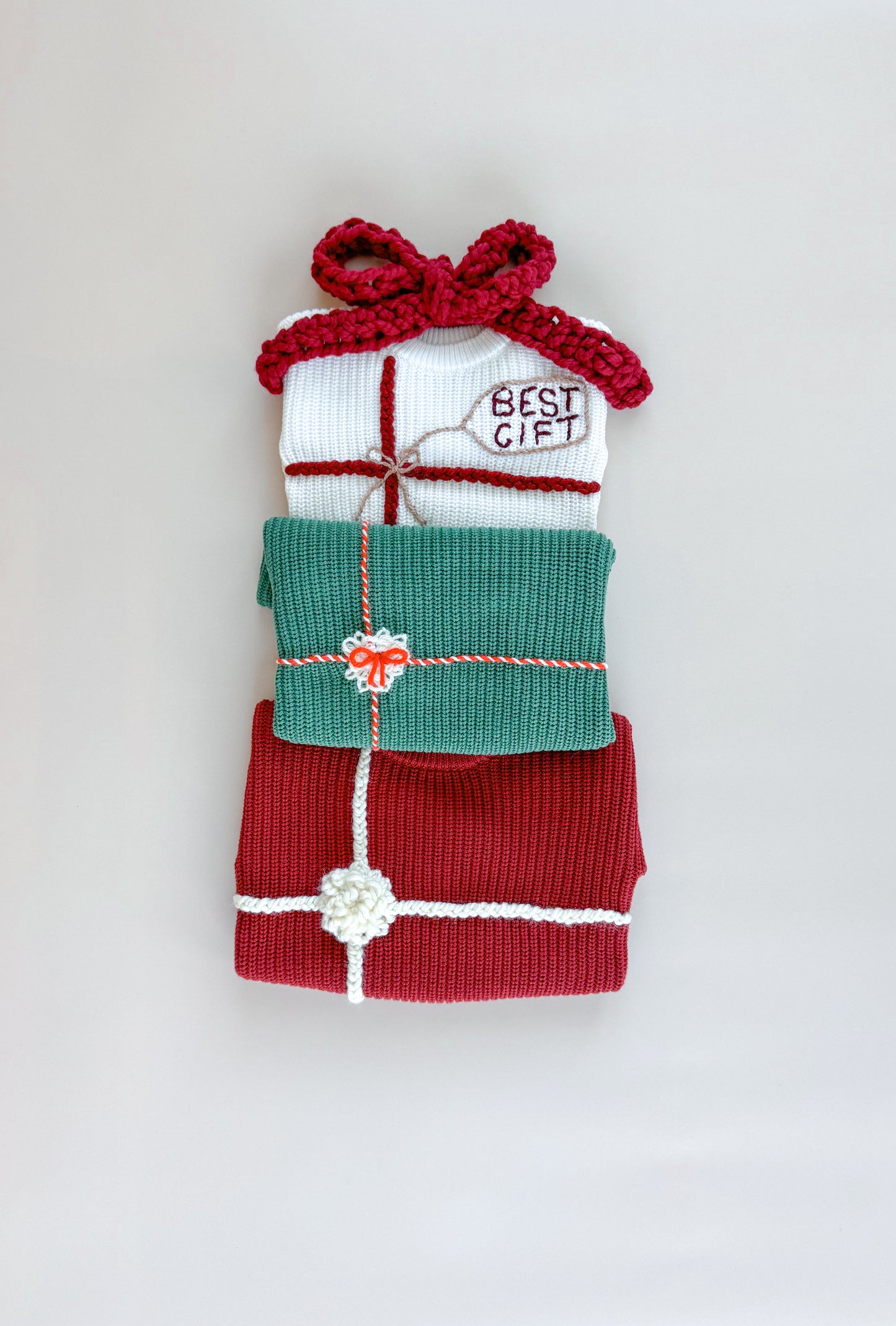 Ruby Red Gift Sweater
