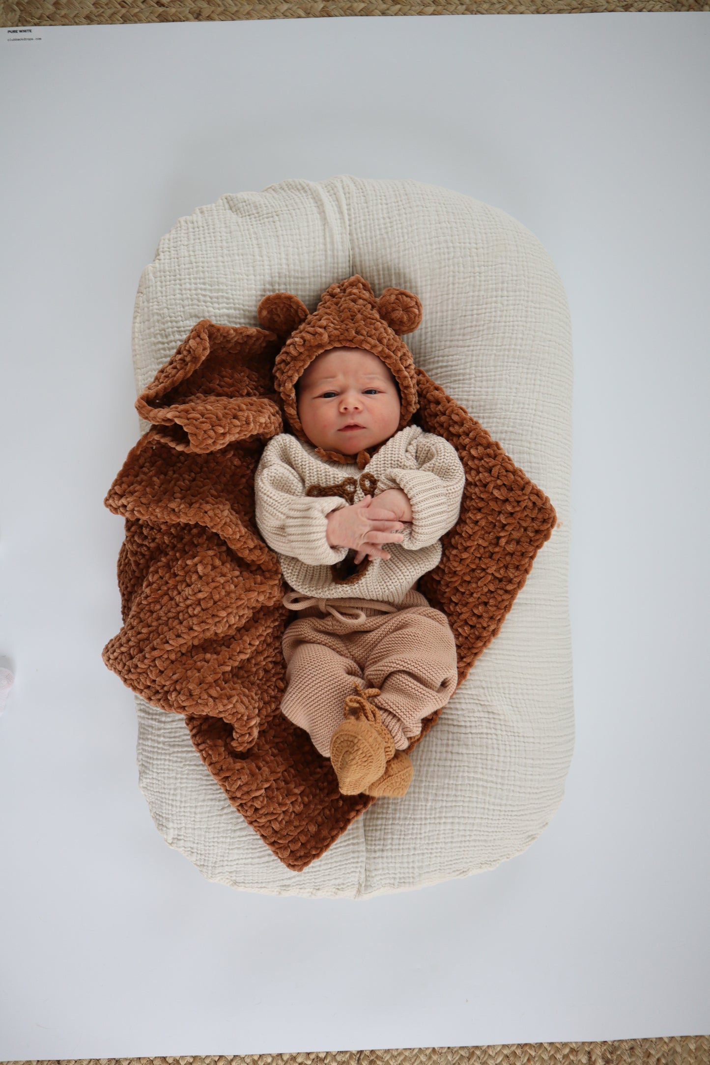 Knit Pants: Latte
