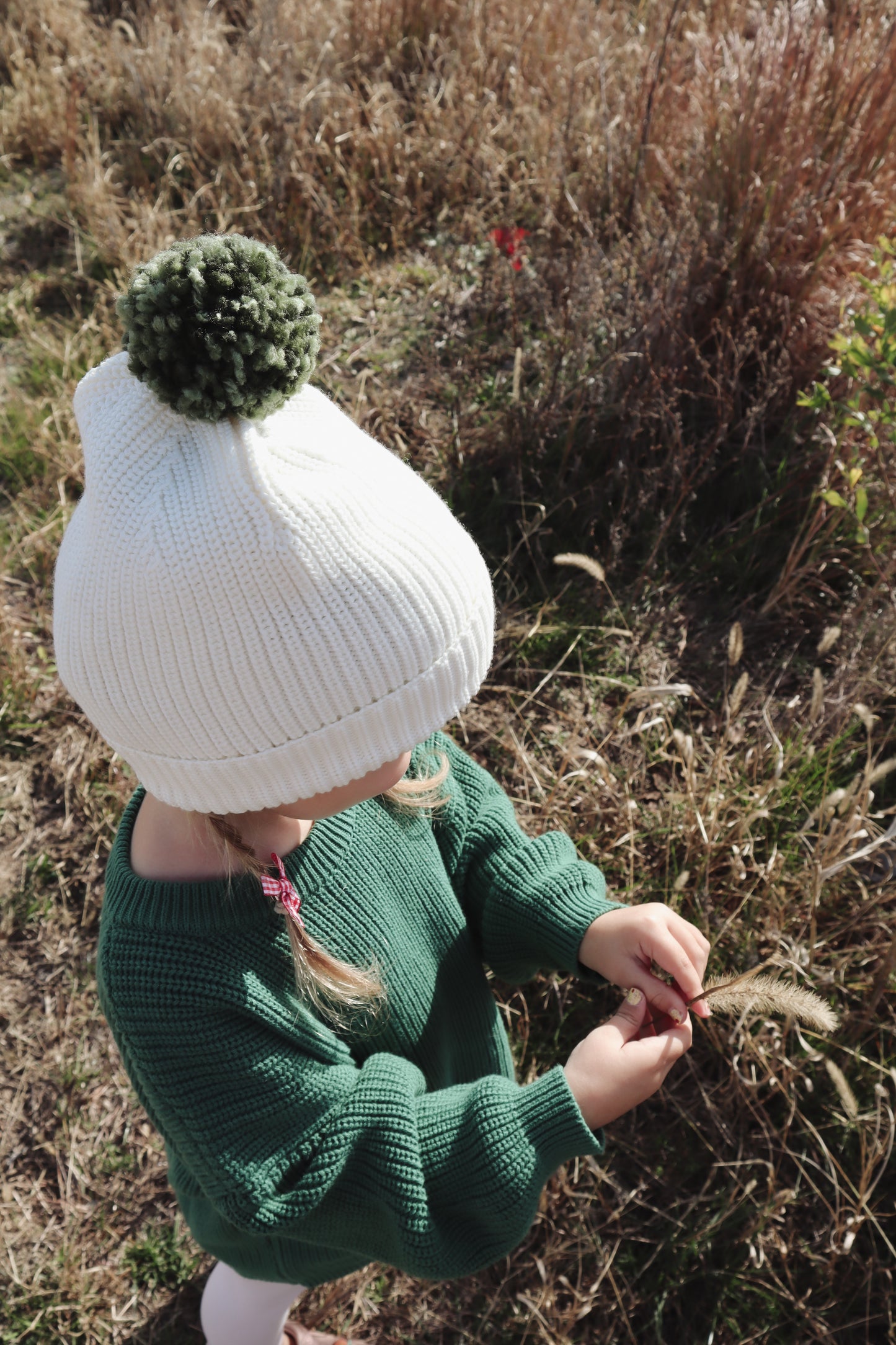 Custom Beanie: Marshmallow Cream