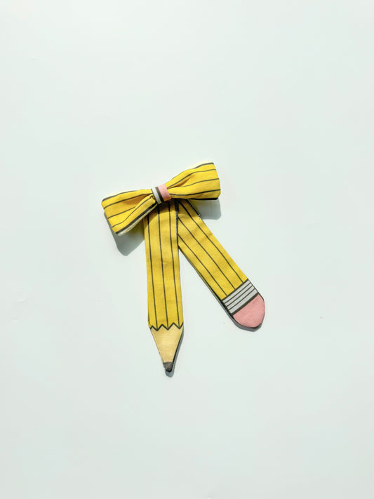Pencil Bow Clip