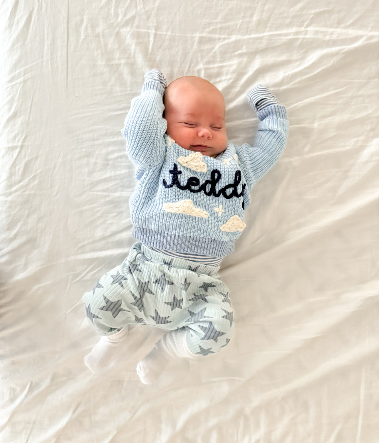 Dreamy Blue Sweater