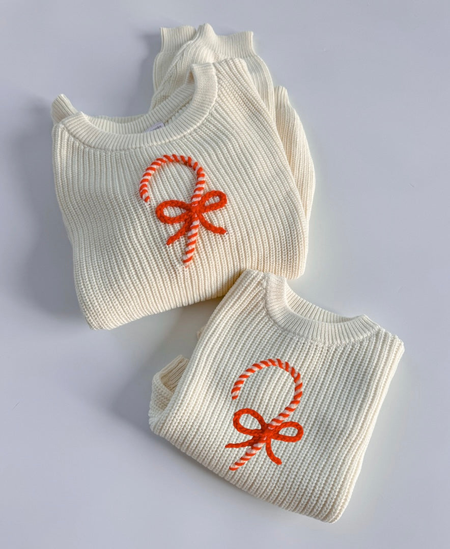 Custom Women’s Sweater: Marshmallow Cream