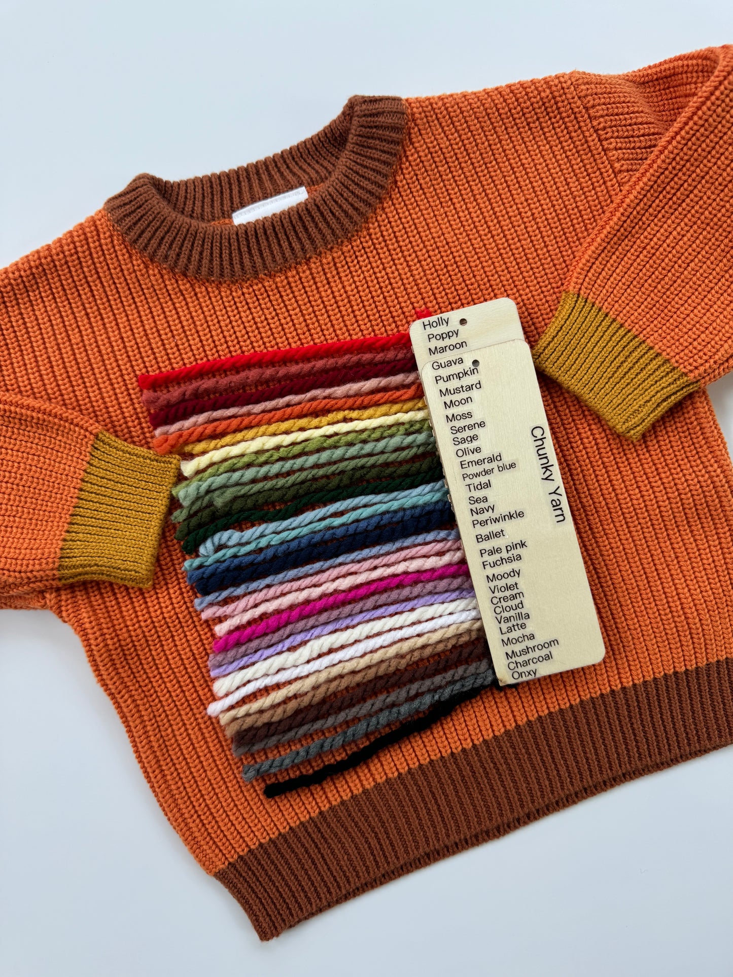 Custom Sweater: Pumpkin Pie