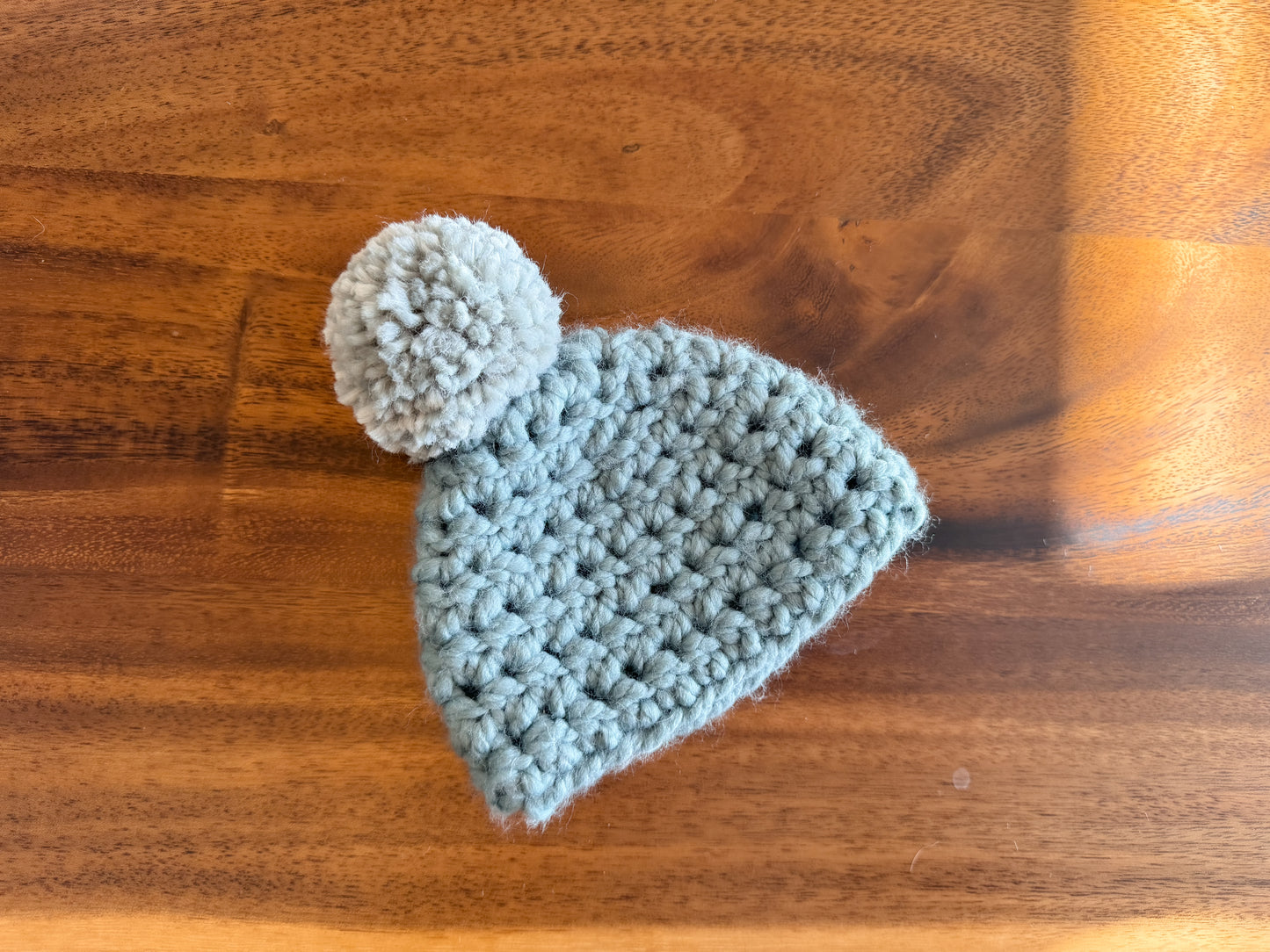Handmade newborn baby hat