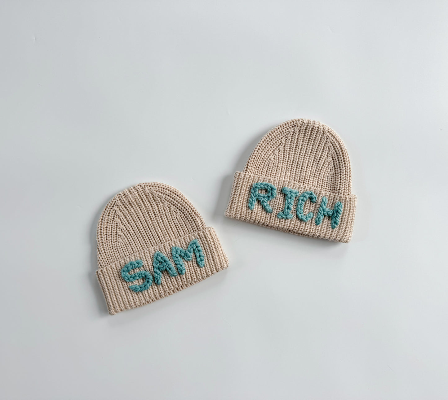 Custom Beanie: Oatmilk