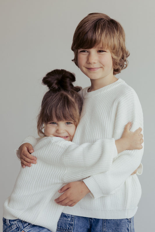 Cloud White Sweater