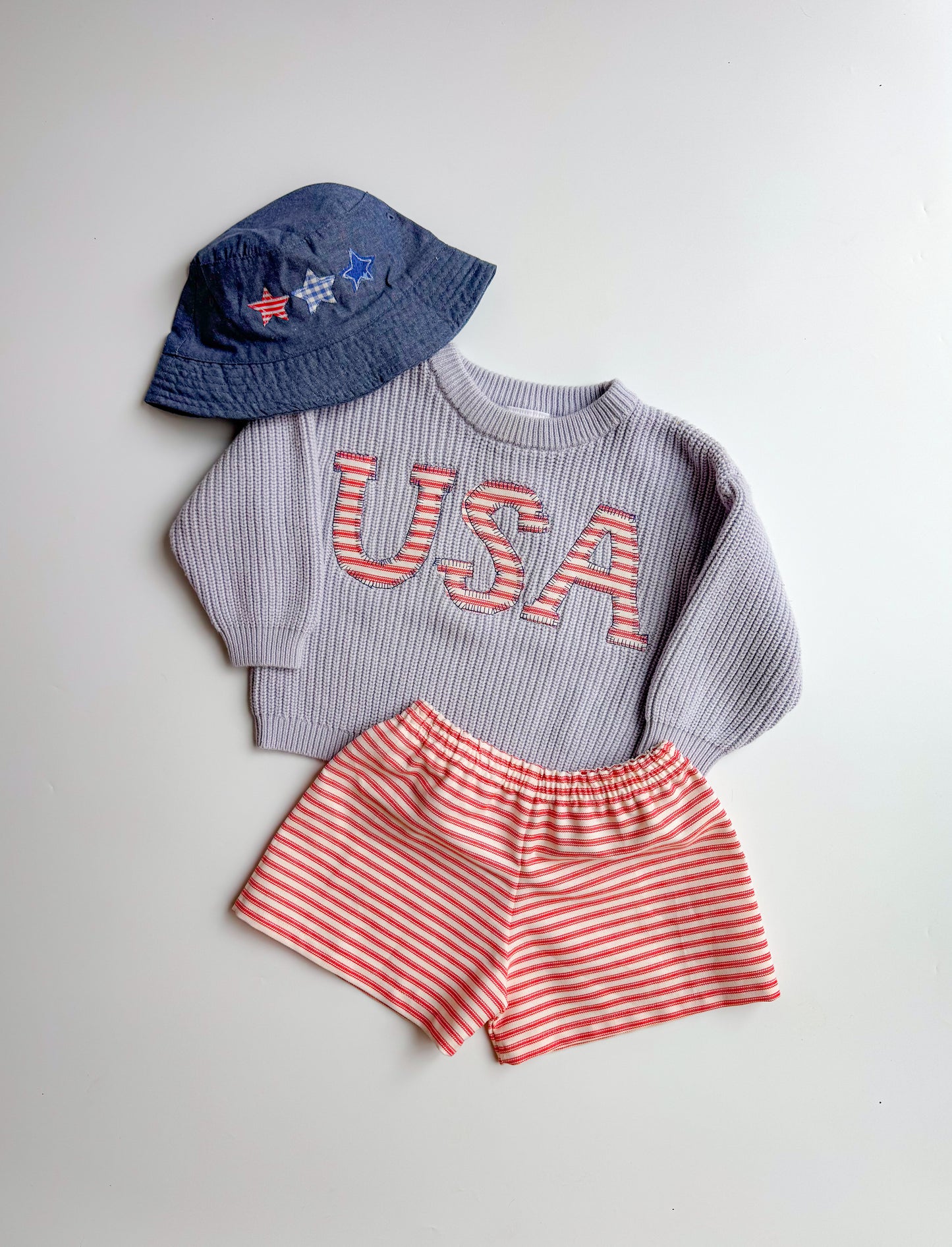 USA Periwinkle sweater