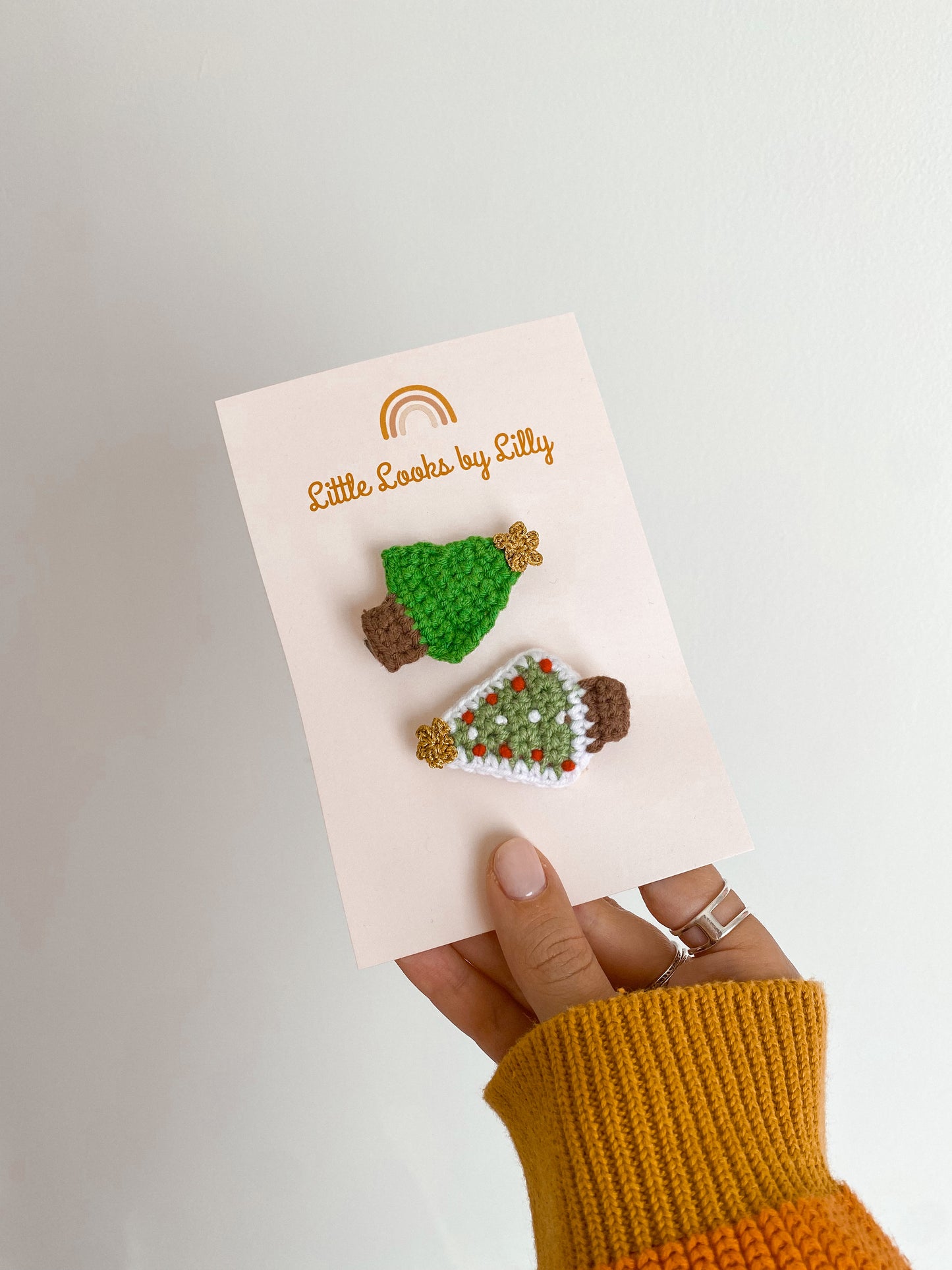 Crocheted Tree Clip