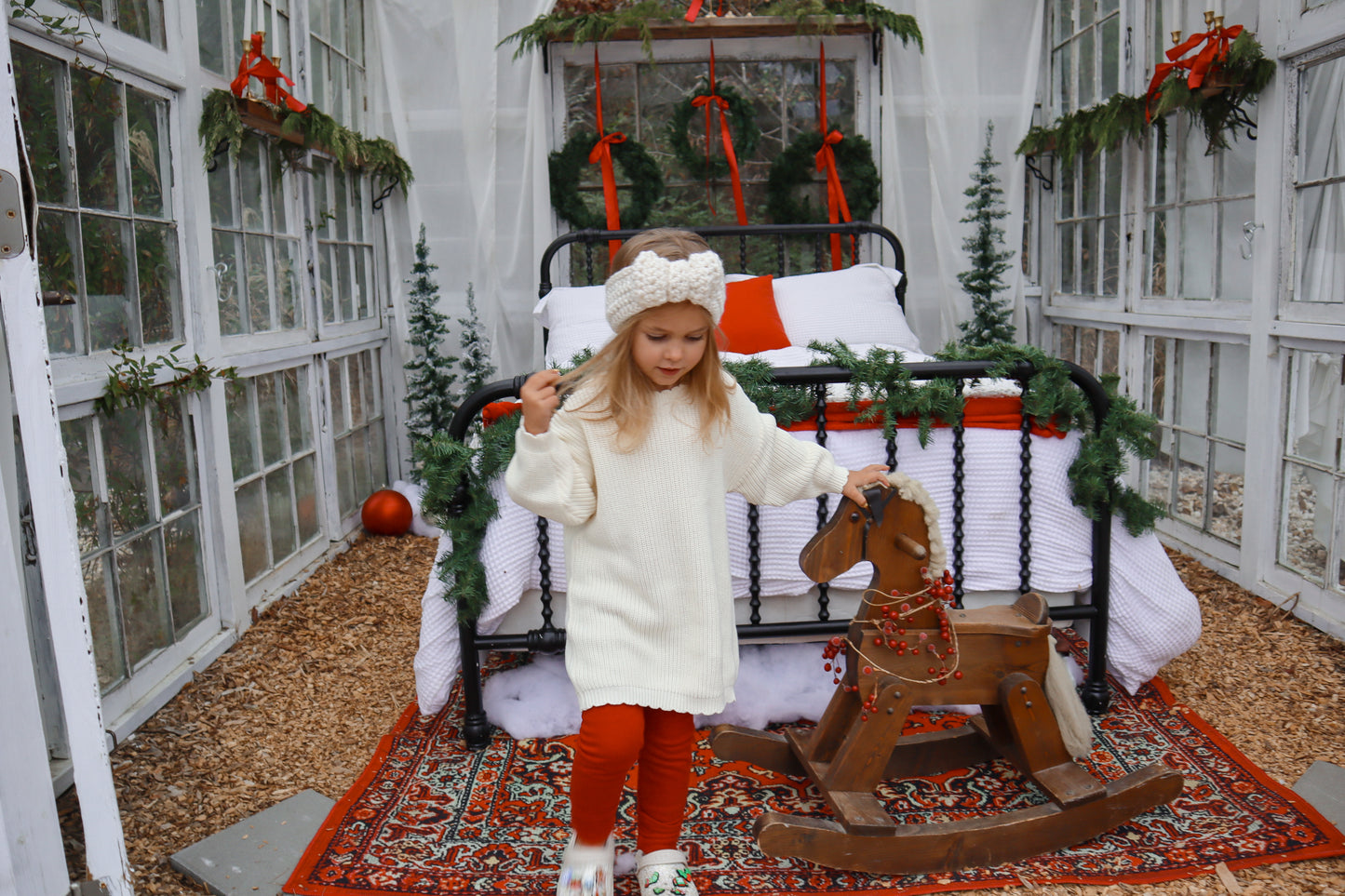 Marshmallow Cream Knit Dress
