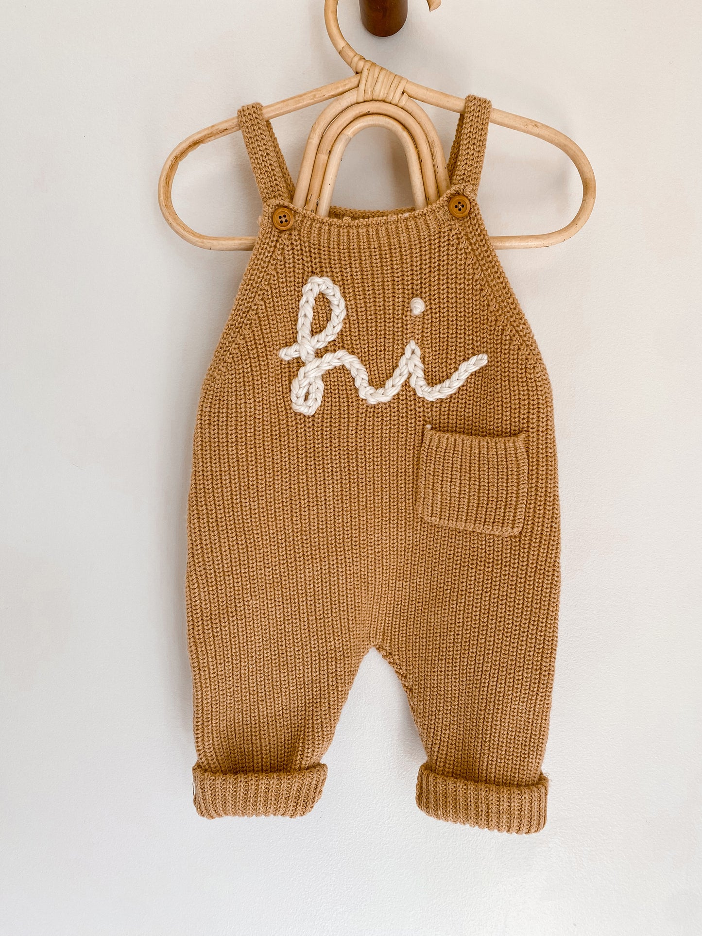 Custom Knit Overalls