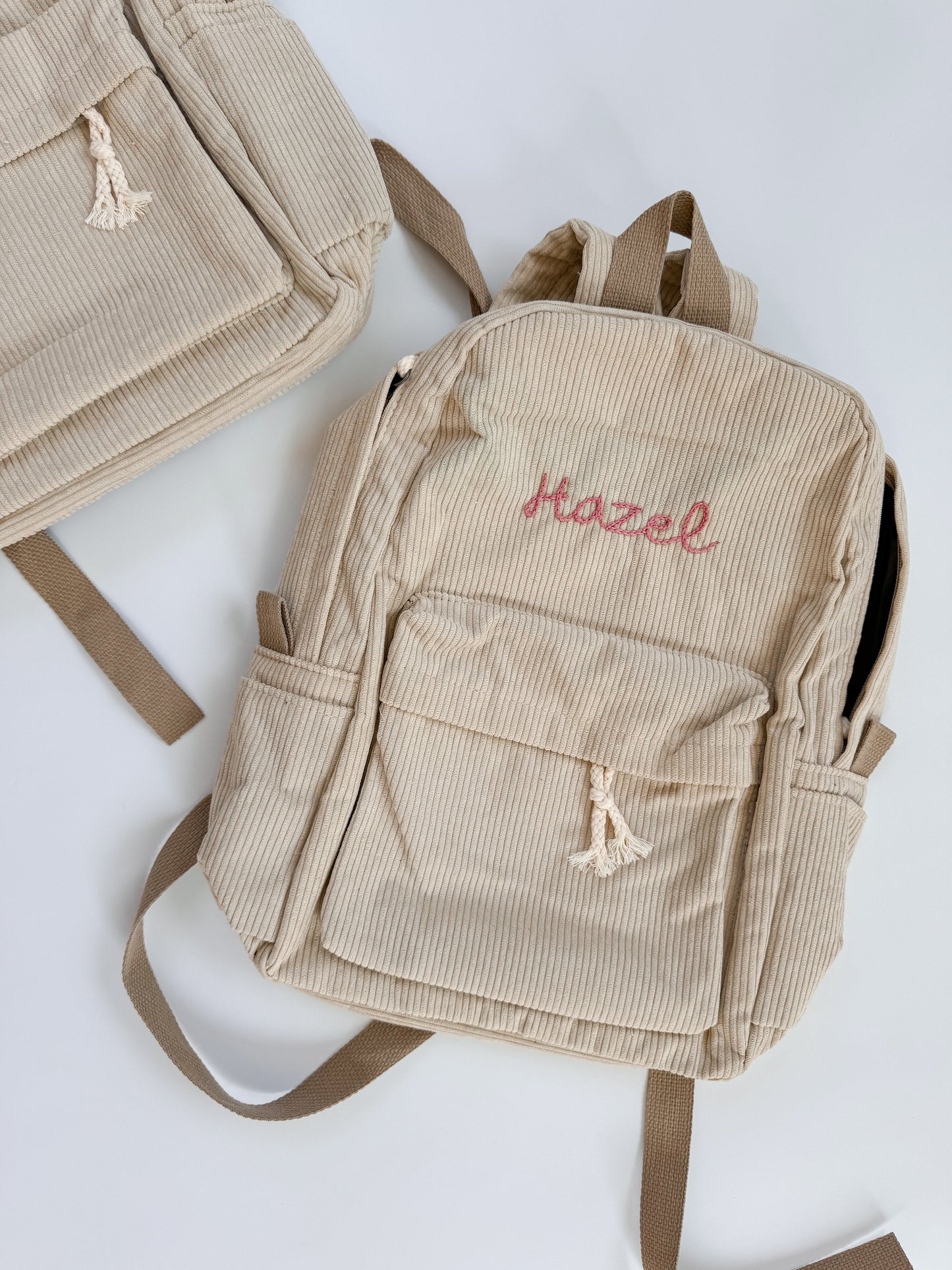 Custom Corduroy Back Pack