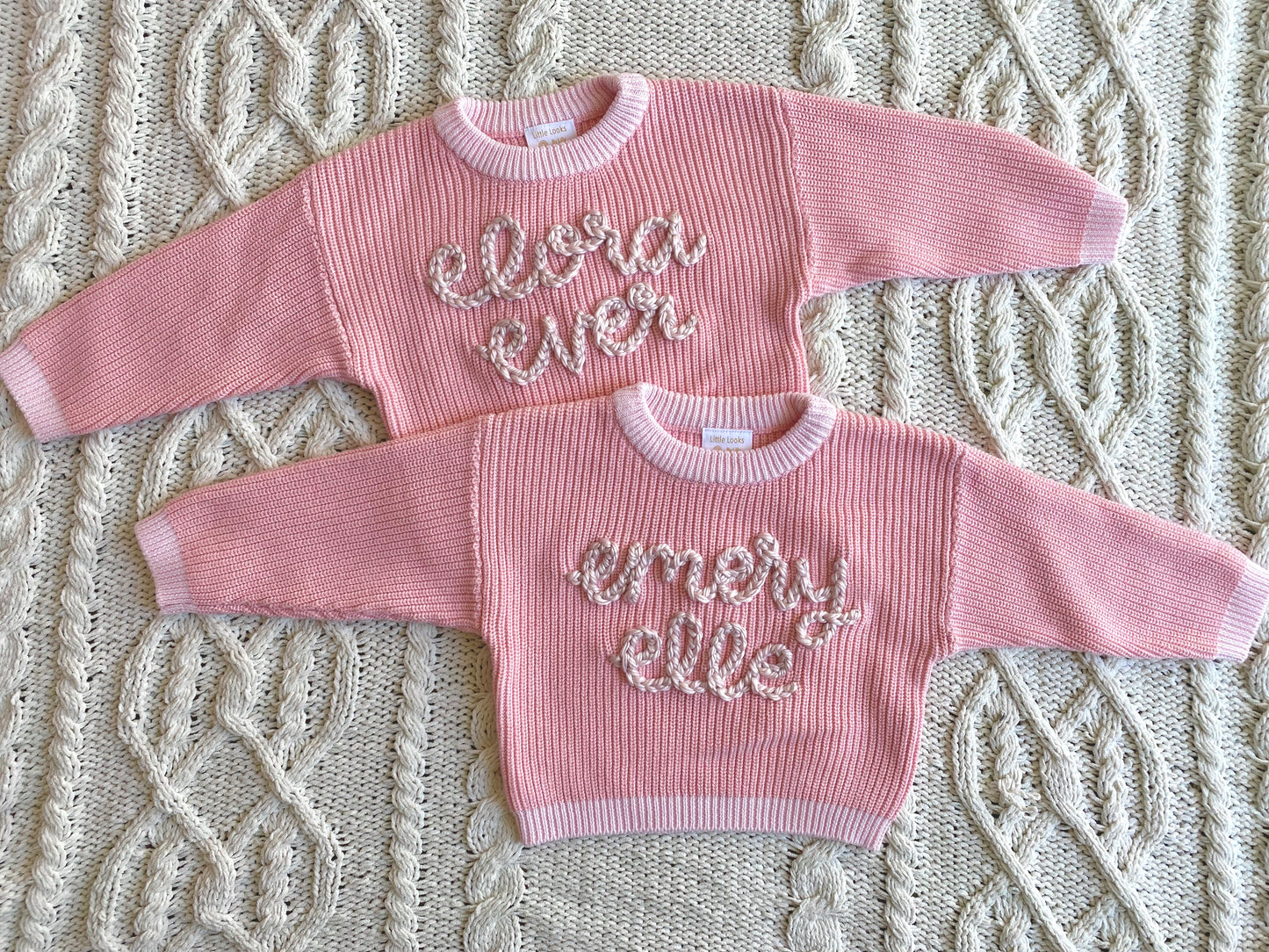 Custom Sweater: Bubblegum