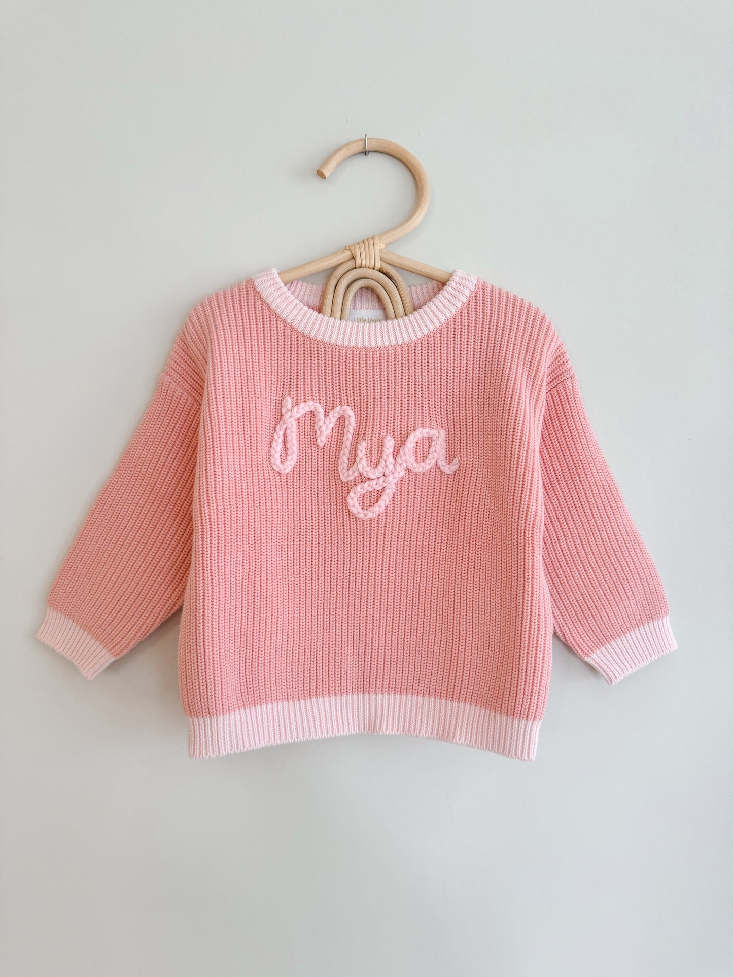Custom Sweater: Bubblegum