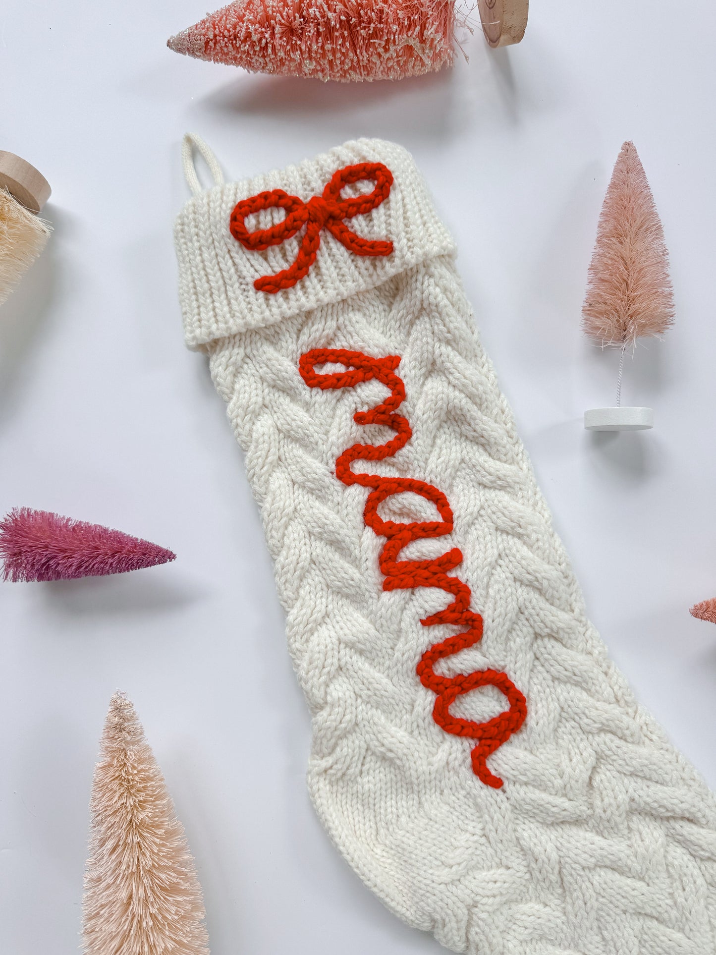 Custom Chunky Knit Stocking