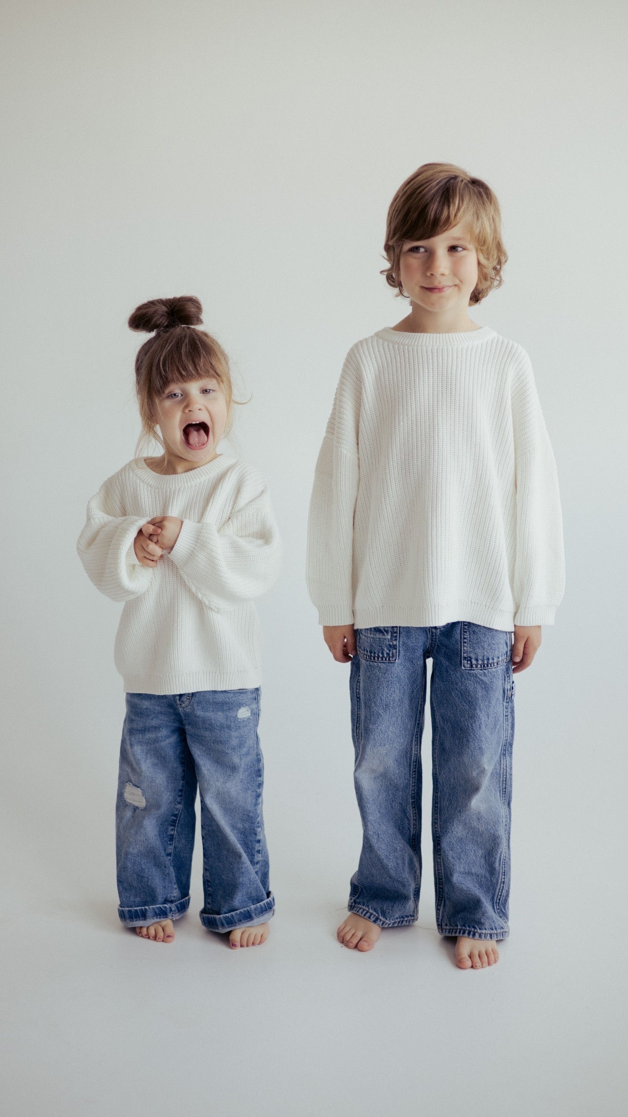 Coconut White Sweater