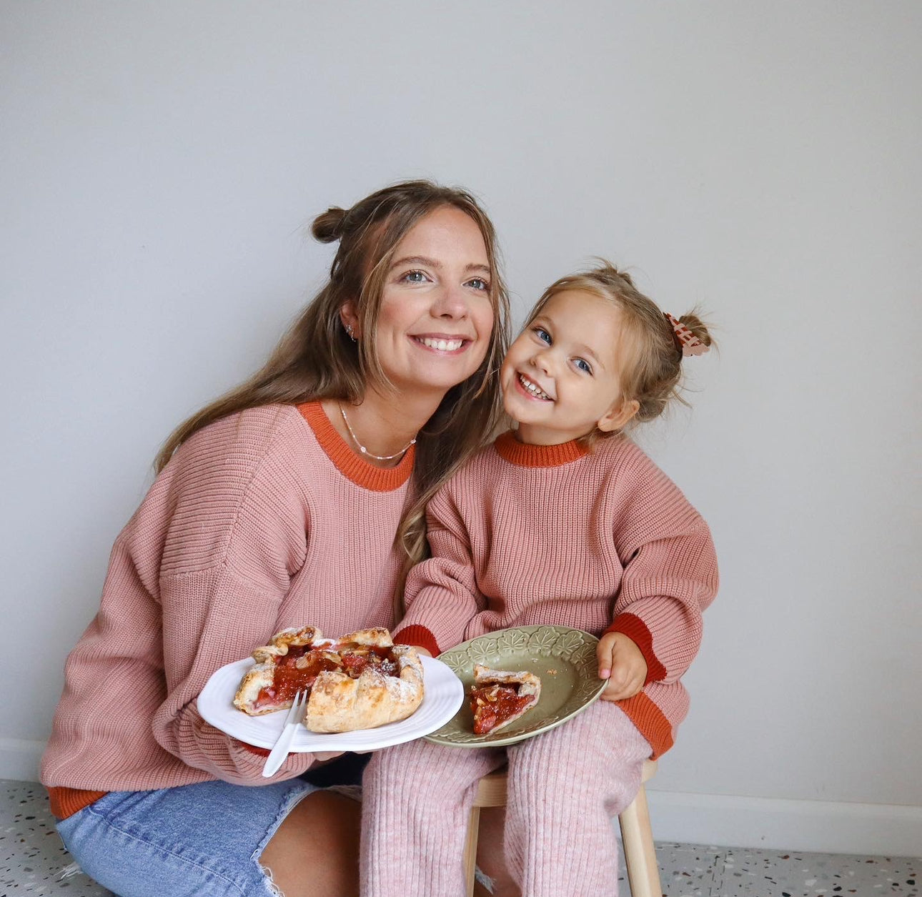 Strawberry Rhubarb Sweater