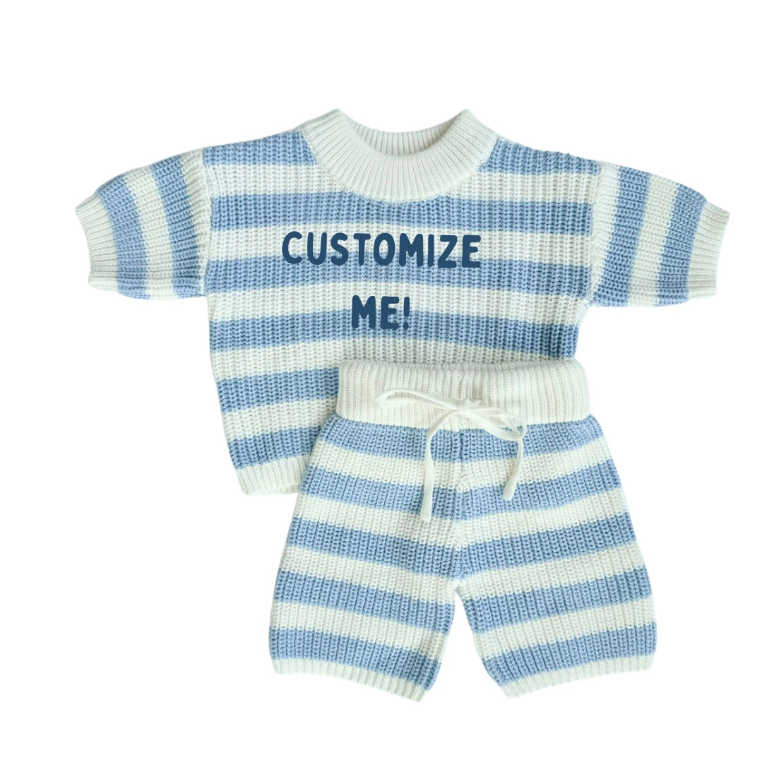 Custom Set: Blue Stripe