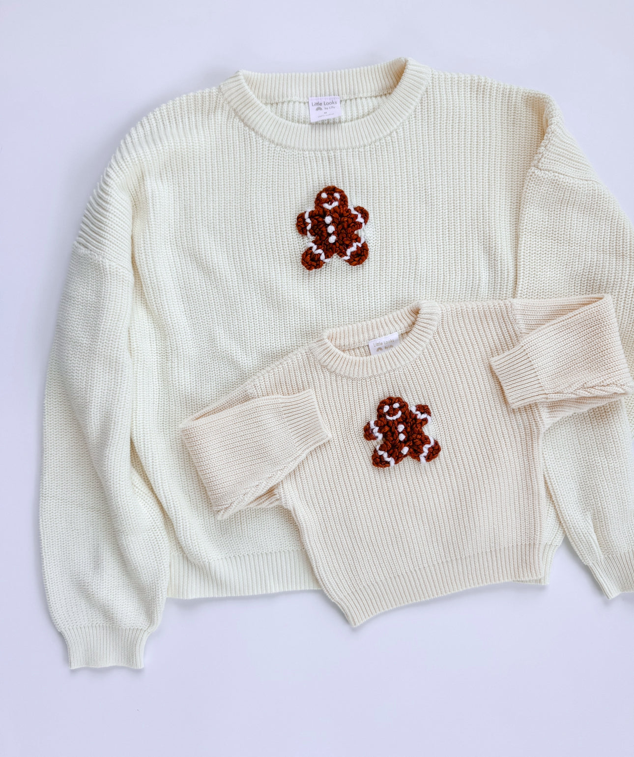 Custom Women’s Sweater: Marshmallow Cream